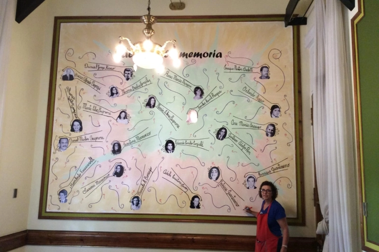 El Municipio eliminó el mural de la Memoria: “el sufrimiento no ha pasado”
