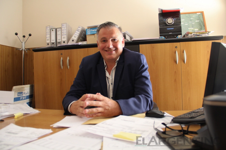 Nahuel Otero, presidente de la Cooperativa El&eacute;ctrica Gualeguaych&uacute;