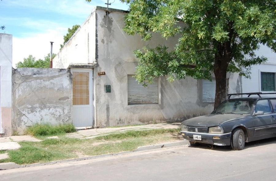 La casa donde transcurrió todo en el barrio de Pueblo Nuevo