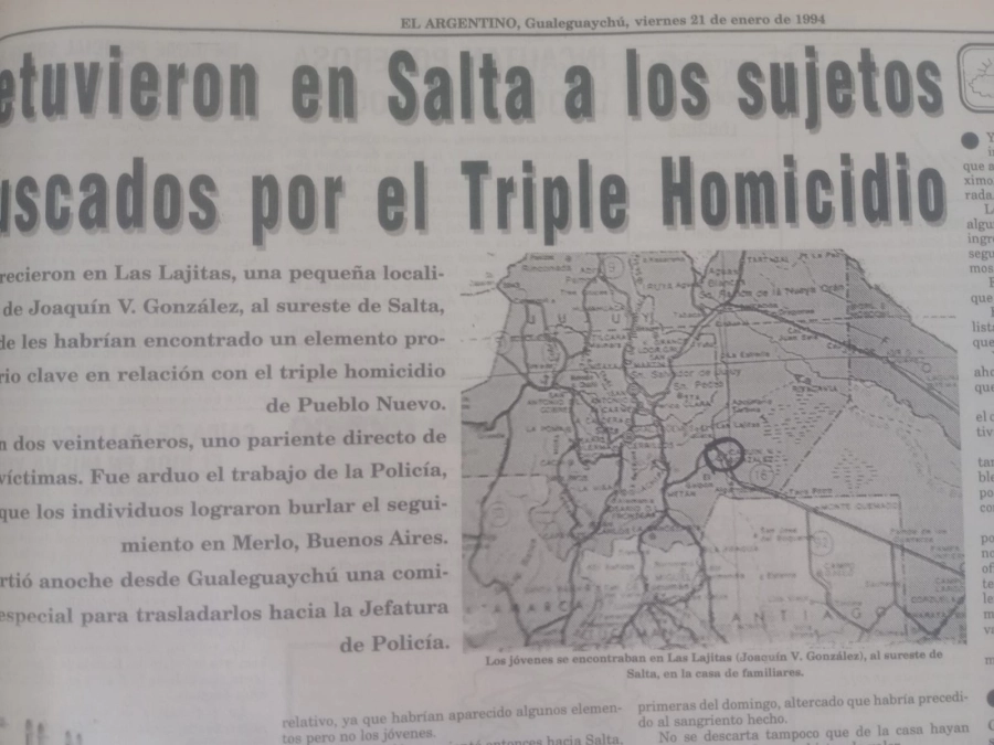 Los medios siguieron el día a día de la investigación. (Foto EL ARGENTINO)