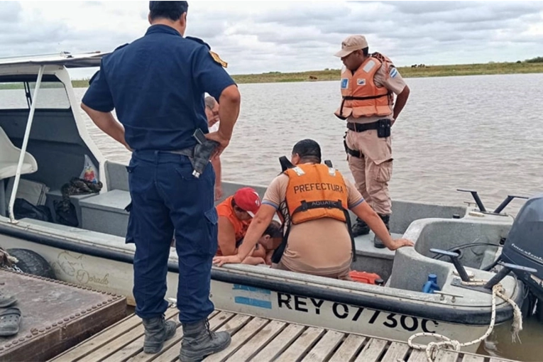 La familia identificó el cuerpo del turista ahogado en el río Gualeguaychú