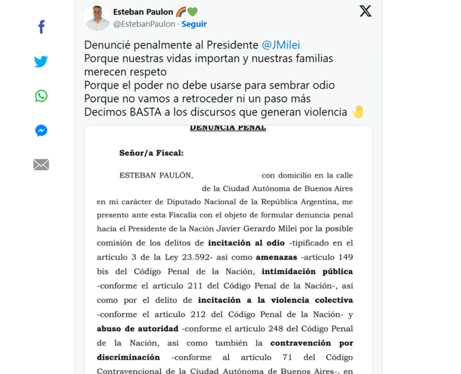 Esteban Paul&oacute;n, Diputado Nacional de Santa Fe