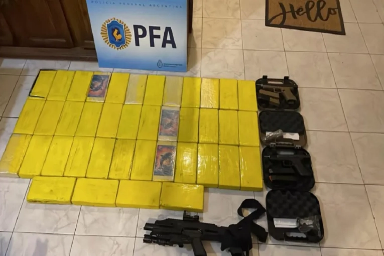Atraparon a un narco que contrabandeaba cocaína de Entre Ríos a Uruguay