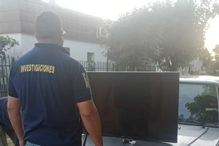 Tras una denuncia, recuperan un televisor y una garrafa
