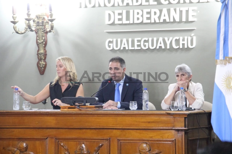 Davico inauguró las sesiones: “Vamos a arreglar las calles de la ciudad”