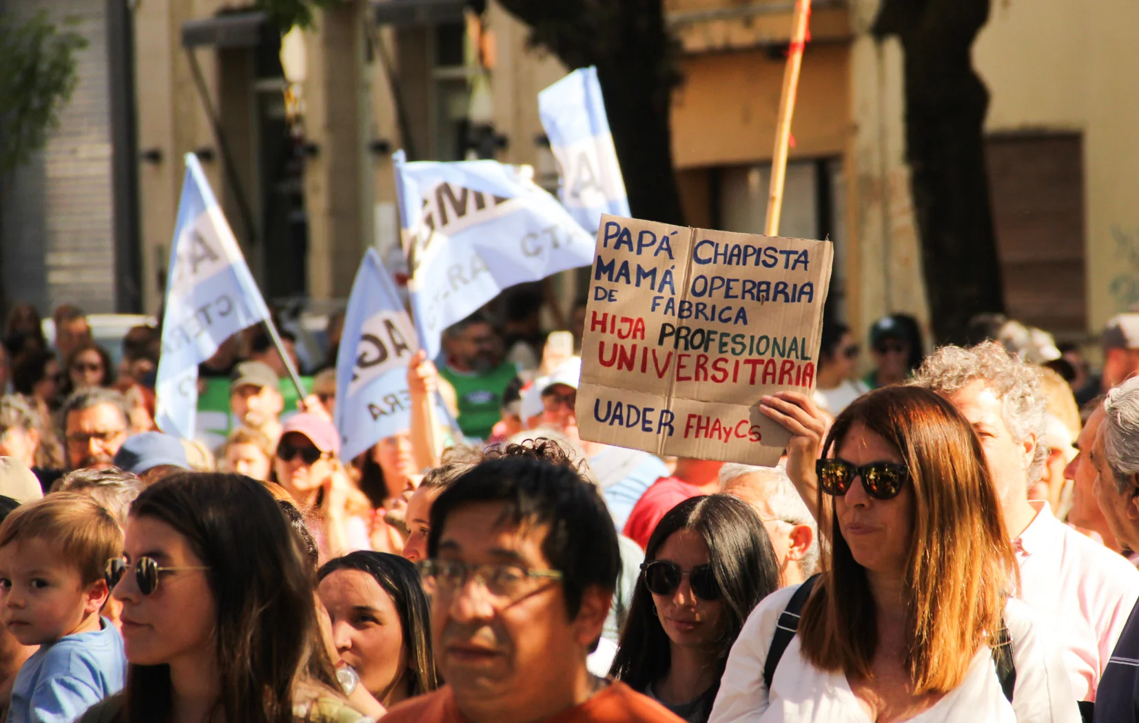 Marcha Universitaria en Gualeguaychú