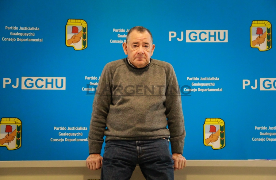Gustavo Vela, presidente del PJ Gualeguaych&uacute;
