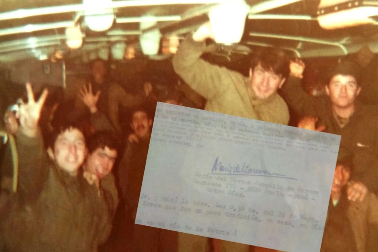 Hace 43 años, conserva una carta que llegó desde Gualeguaychú para “un soldado en Malvinas”