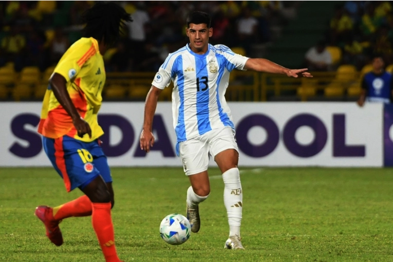 Argentina perdió 2-1 ante Colombia y buscará el boleto al Mundial Sub 17 en los playoffs