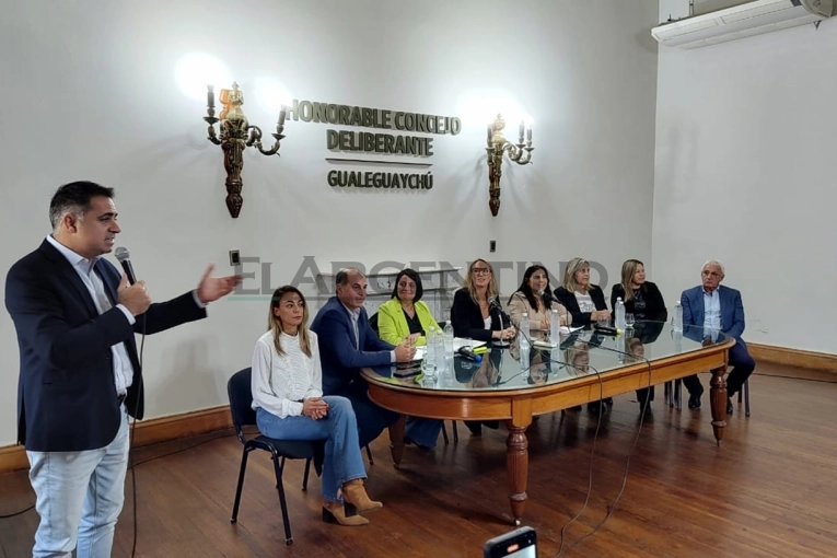 Funcionarios presentaron en Gualeguaychú el proyecto de Ley de Reiterancia Delictiva