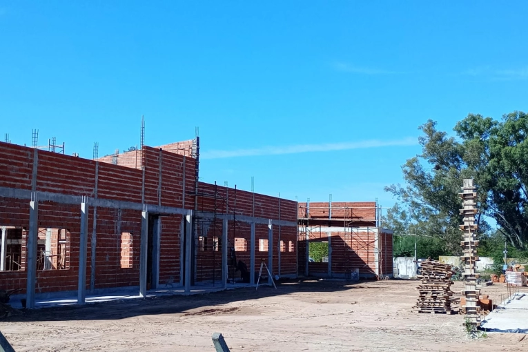 Avanzan las obras de infraestructura en la Facultad de Bromatología UNER