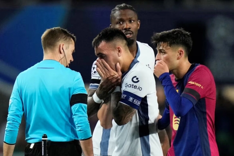 Confirmaron la lesión que sufrió Lautaro Martínez en la Champions League