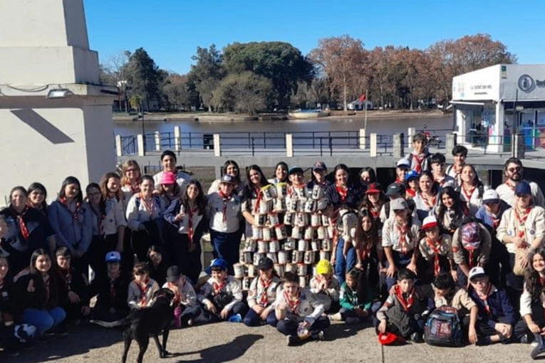 Solidaridad Scout: el Grupo San Juan Bautista organiza una colecta para el Hogar de Ancianos