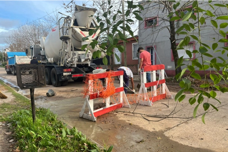 Desde el Municipio refuerzan el plan de bacheo en distintos puntos de la ciudad
