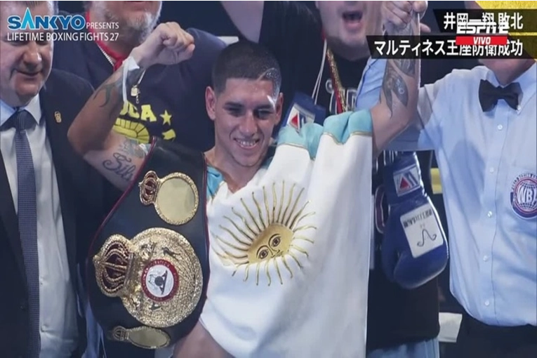 Fernando “Puma” Martínez, campeón mundial WBA super mosca