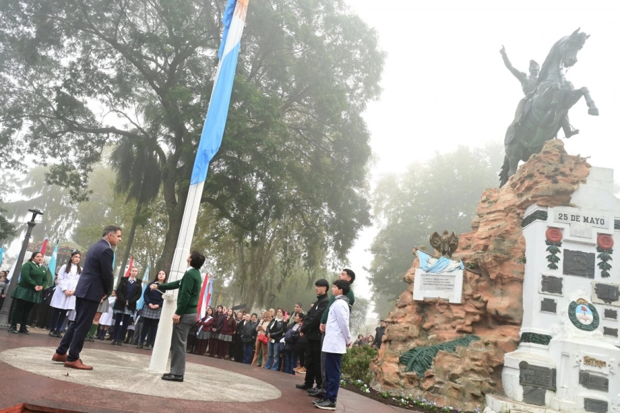 La jornada comenz&oacute; a las 8:45 h con el acto oficial en la Plaza San Mart&iacute;n