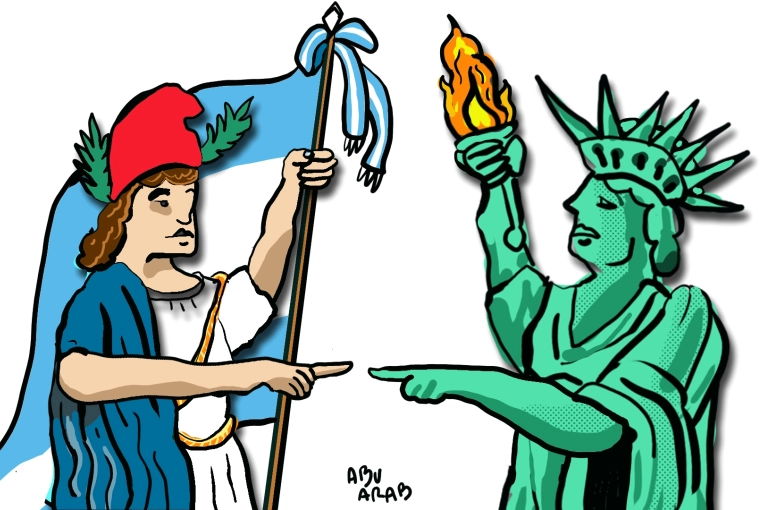 Milei como Trump, ante el espejo de la verdad y el “fake”