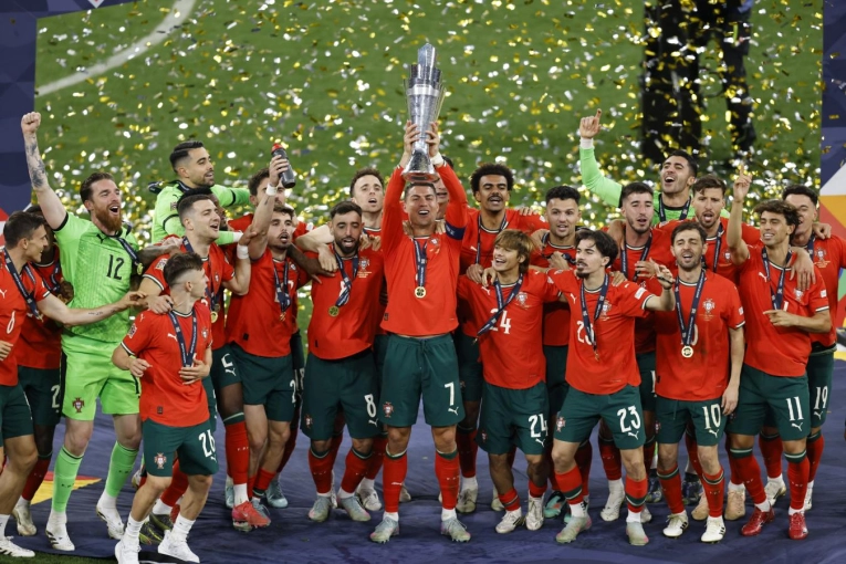 Cristiano Ronaldo le dio a Portugal la segunda UEFA Nations League