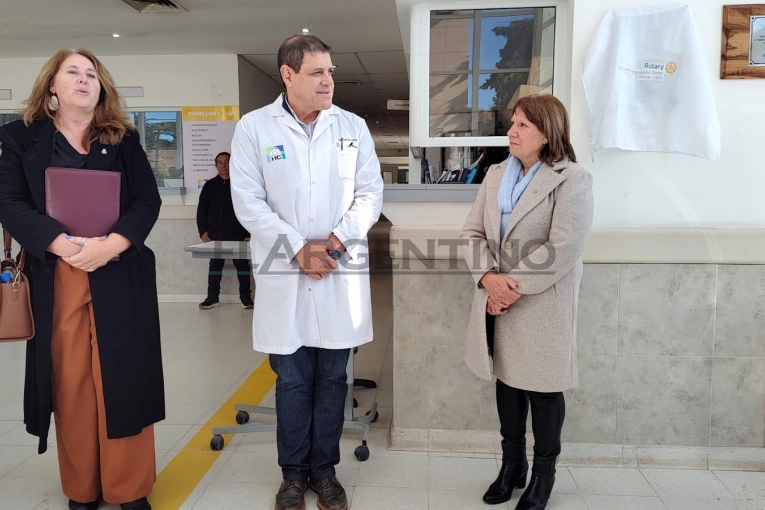 Un ecógrafo para salvar vidas: El Rotary concretó una histórica donación al Hospital