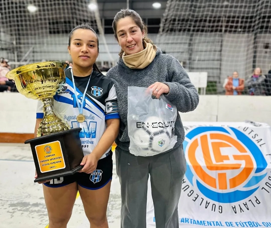 Destacados logros: goleadora del torneo y valla menos vencida