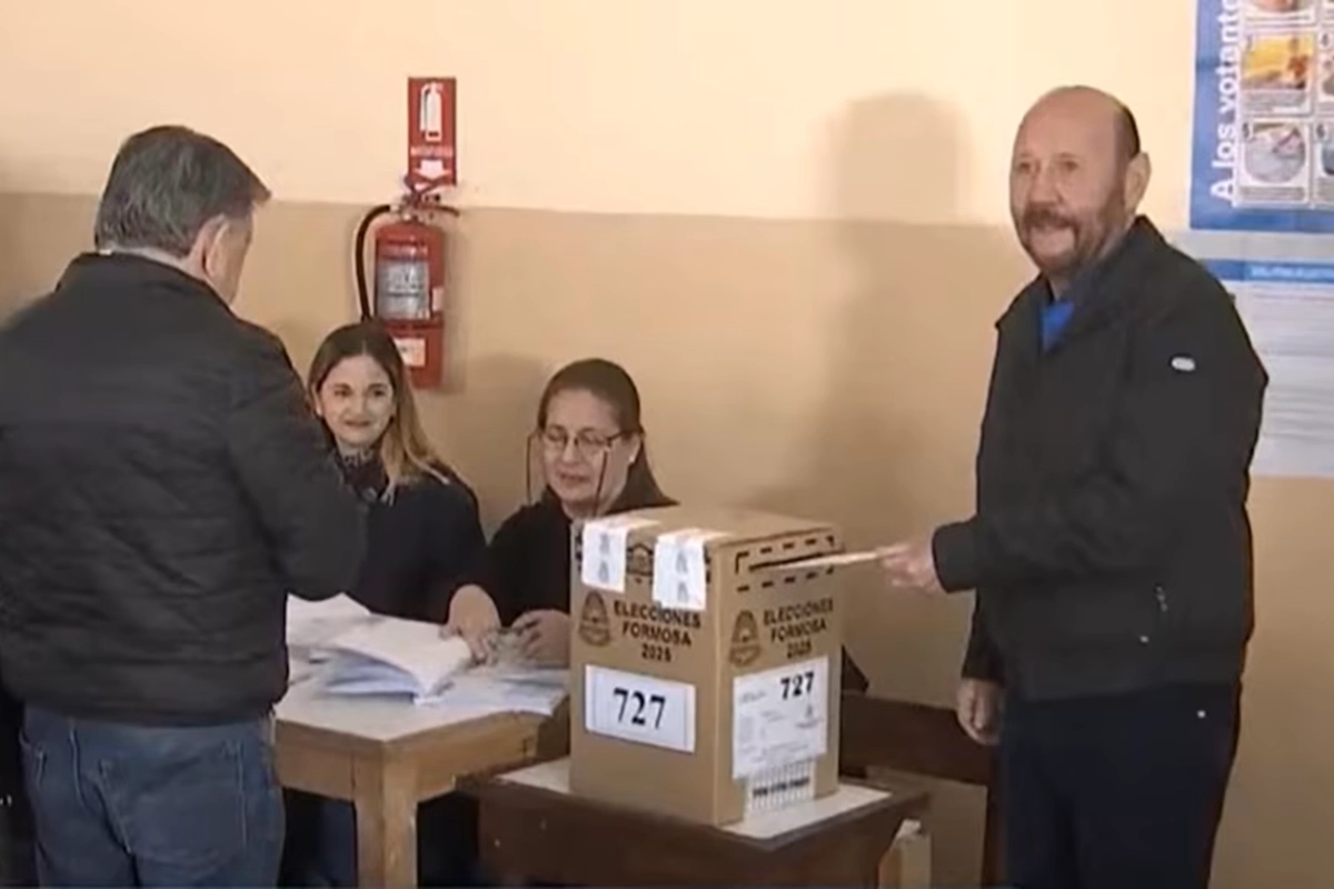 Insfrán habló de la importancia de esta elección Insfrán habló de la importancia de esta elección