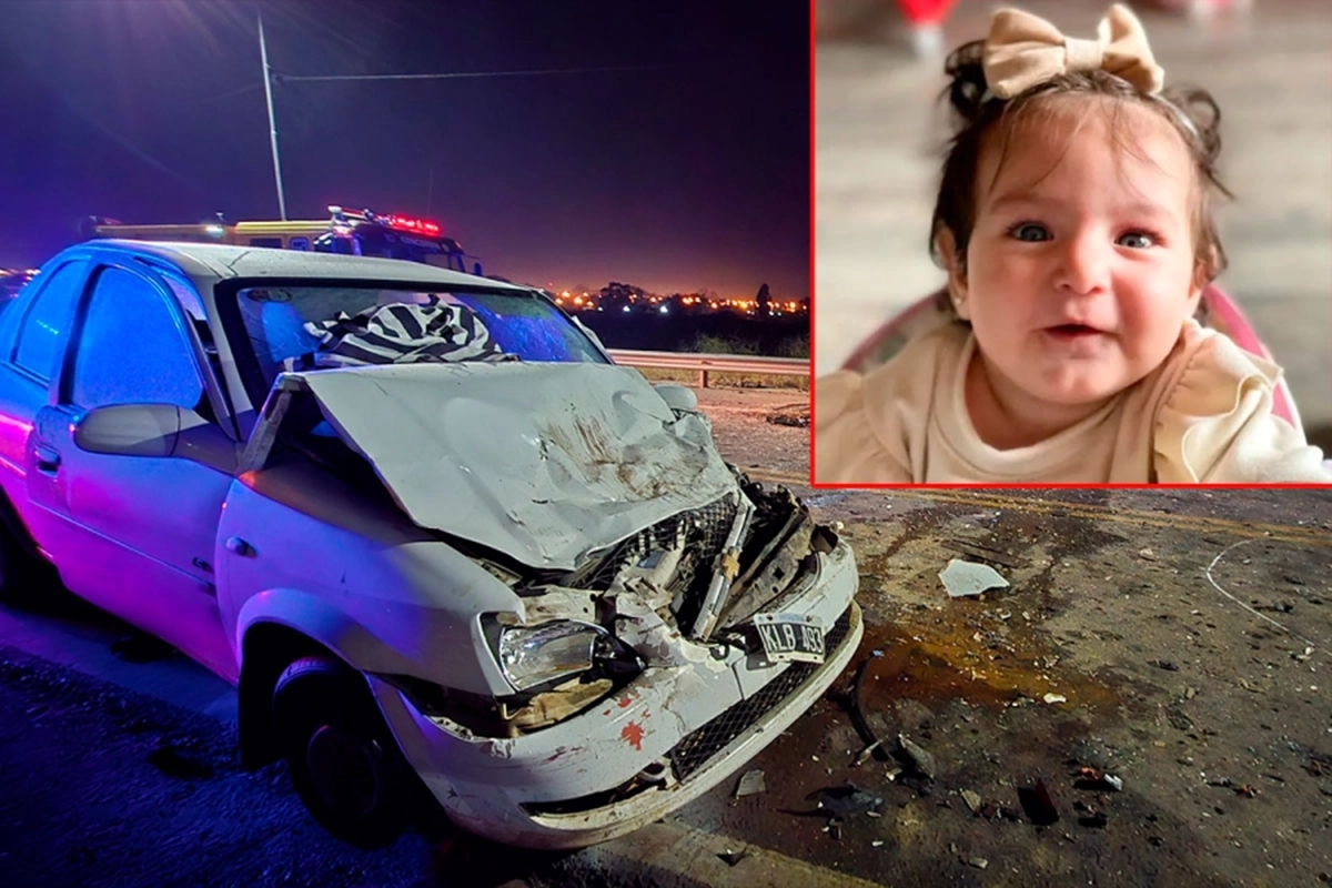 La beba permanece internada en terapia intensiva