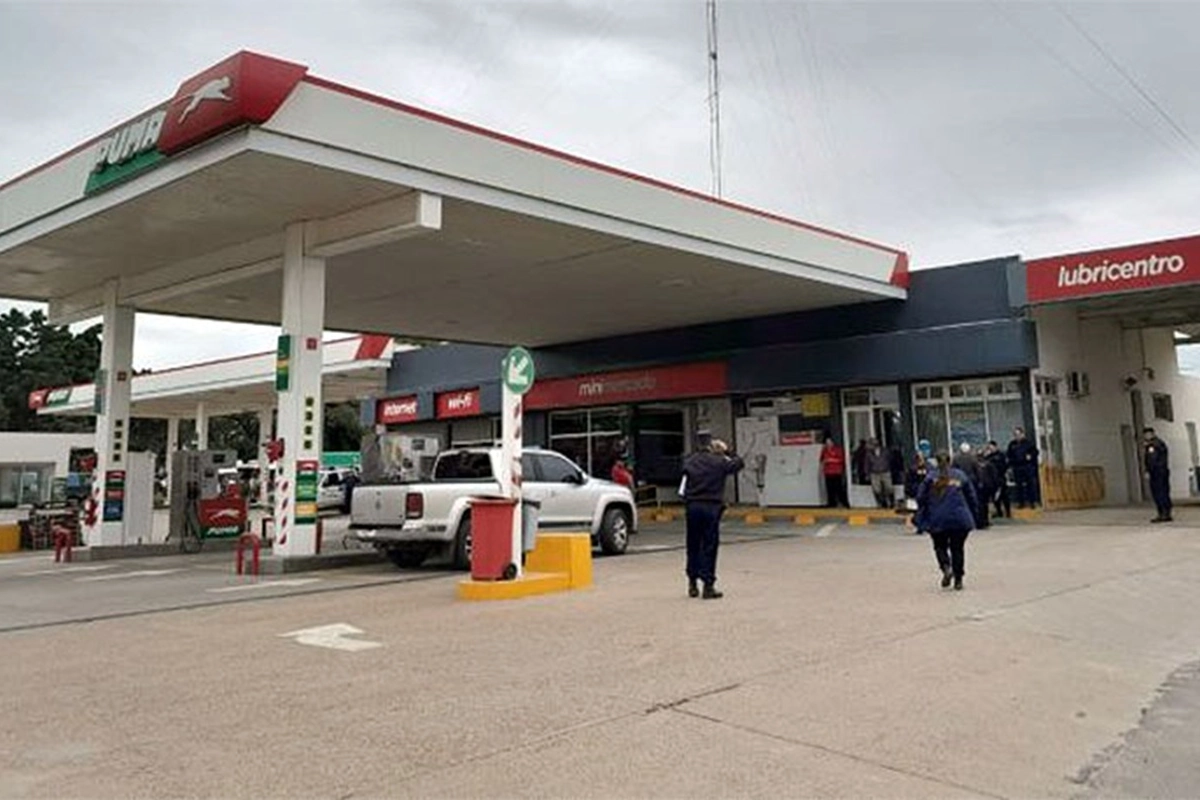 Detenido por robo a estación de servicios