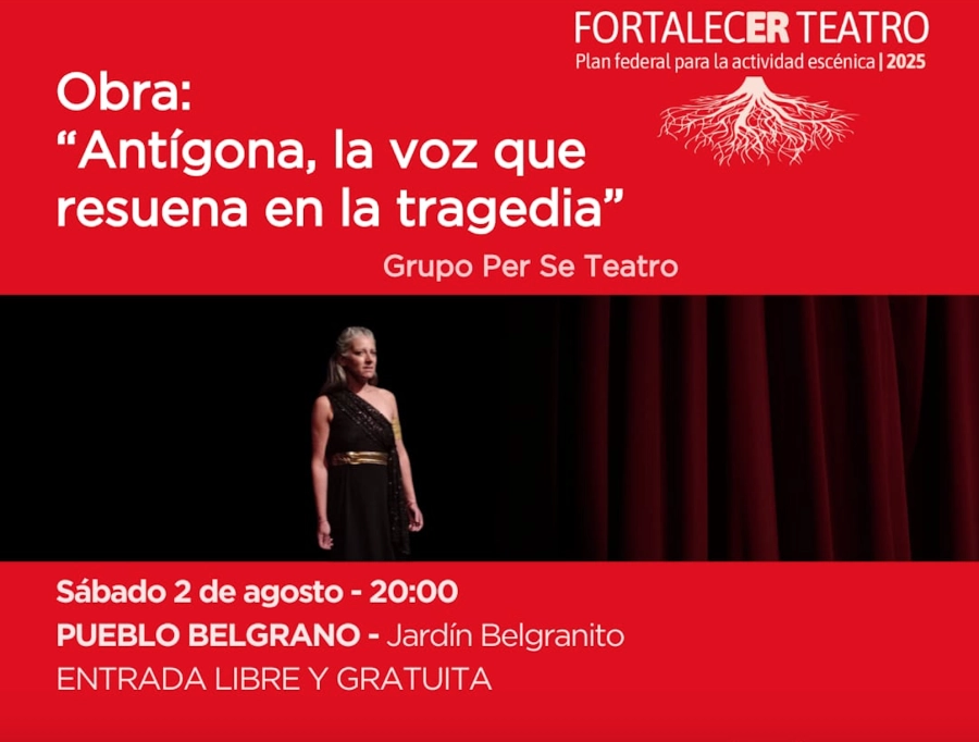 A las 20:00 horas en el Jard&iacute;n Belgranito, Guarnuccio y Pancho Ram&iacute;rez, Pueblo Belgrano