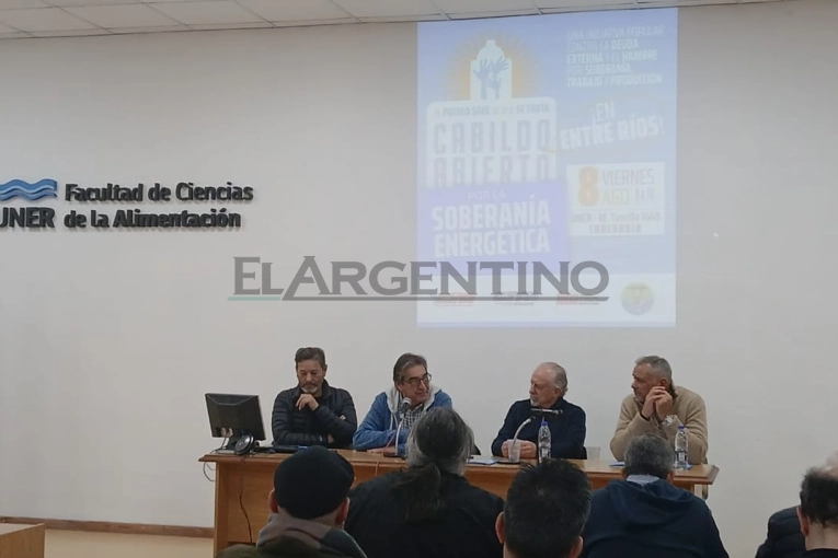 La CTA encabezó un cabildo por la Soberanía Energética con críticas al gobierno de Milei