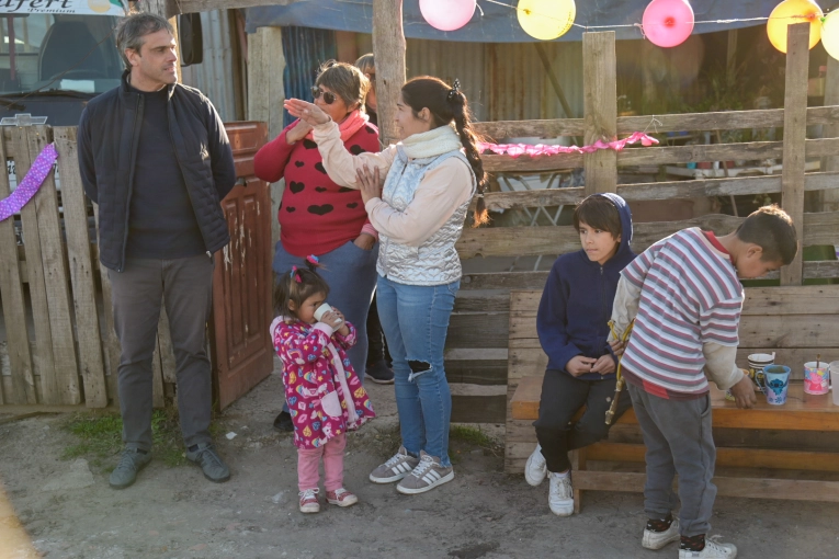 Michel criticó la falta de fondos para comedores y merenderos comunitarios