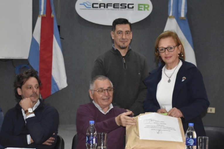 Con una inversión de CAFESG harán obras en Escuelas de la Provincia