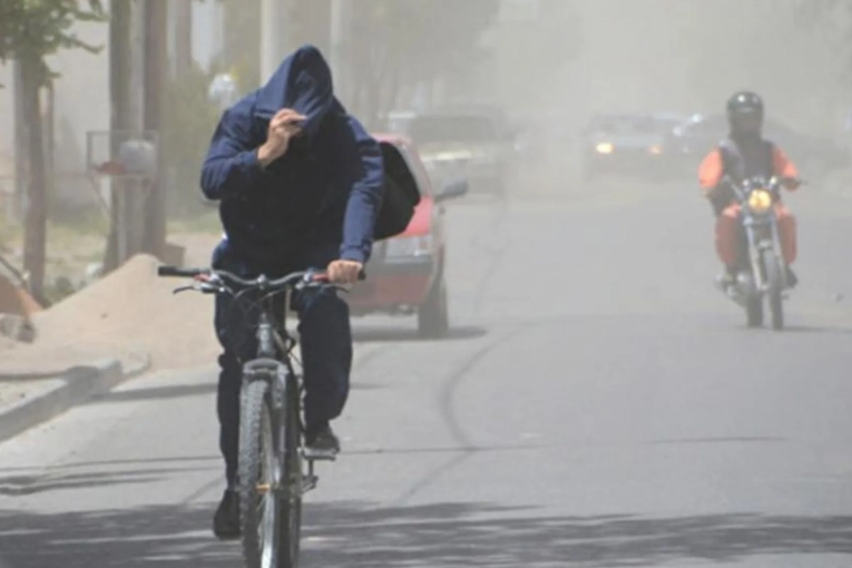 Emitieron alerta amarilla por intensos vientos para cinco departamentos de Entre Ríos