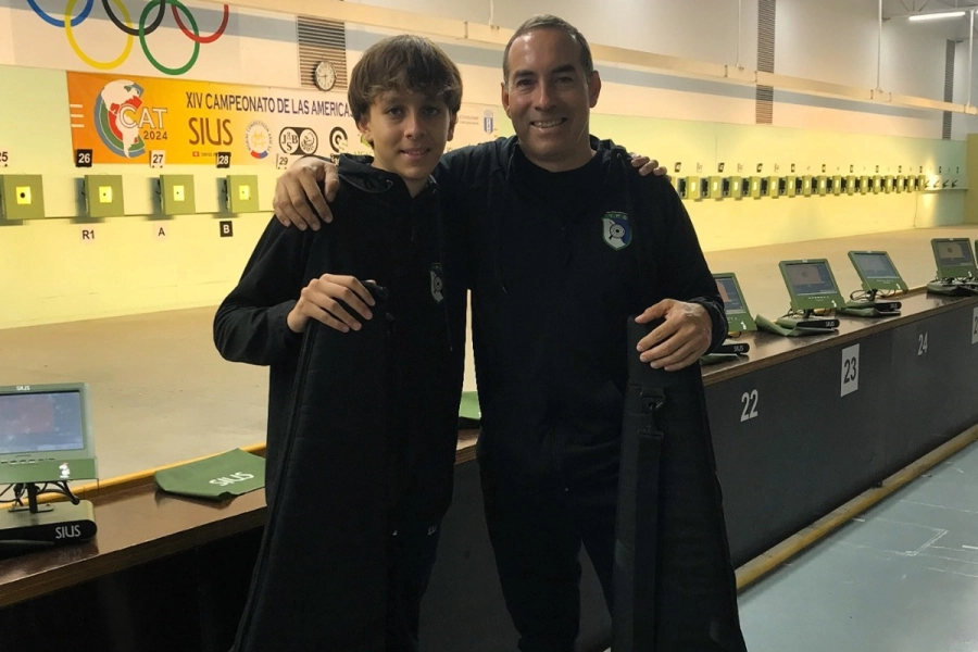 Padre e hijo recorren competencias provinciales y nacionales