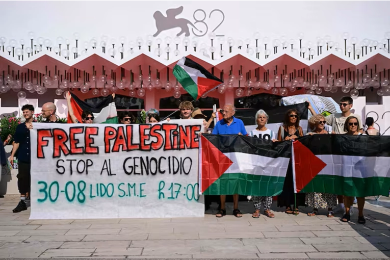 Venecia protesta por Gaza: el cine como escenario de denuncia internacional
