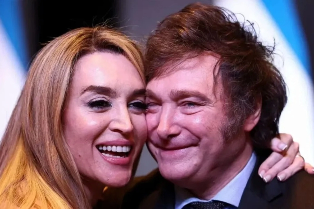 Fátima Flórez y Javier Milei