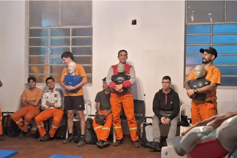 El personal de Higiene Urbana fue&nbsp;capacitado en RCP y primeros auxilios