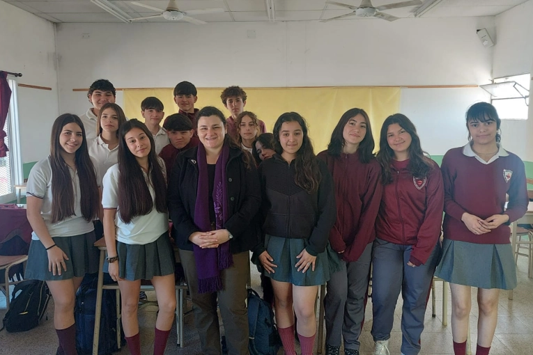 Alumnos del Sagrado Corazón analizaron el caso Huck – Corvalán y la relación con “los Otelos”