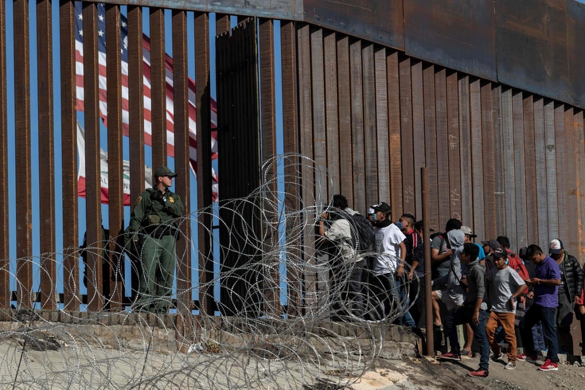 Frontera entre M&eacute;xico y Estados Unidos
