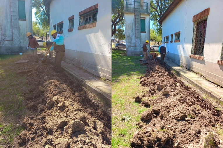 Comenz&oacute; la obra integral de instalaci&oacute;n el&eacute;ctrica de la escuela Pablo Haedo