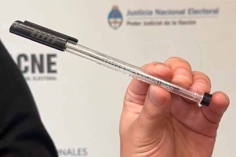 Elecciones de octubre: c&oacute;mo ser&aacute; la lapicera indeleble que se usar&aacute; en los comicios