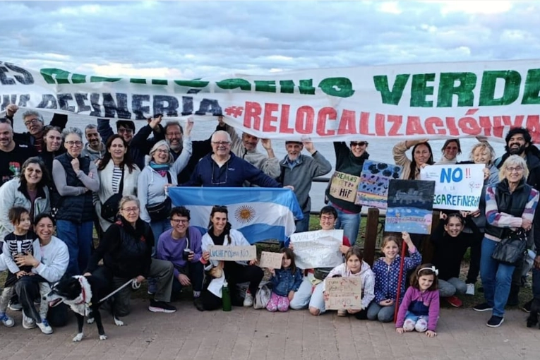 Hidrógeno Verde: Asambleístas de Colón llevaron a Uruguay su rechazo a la planta de combustibles sintéticos
