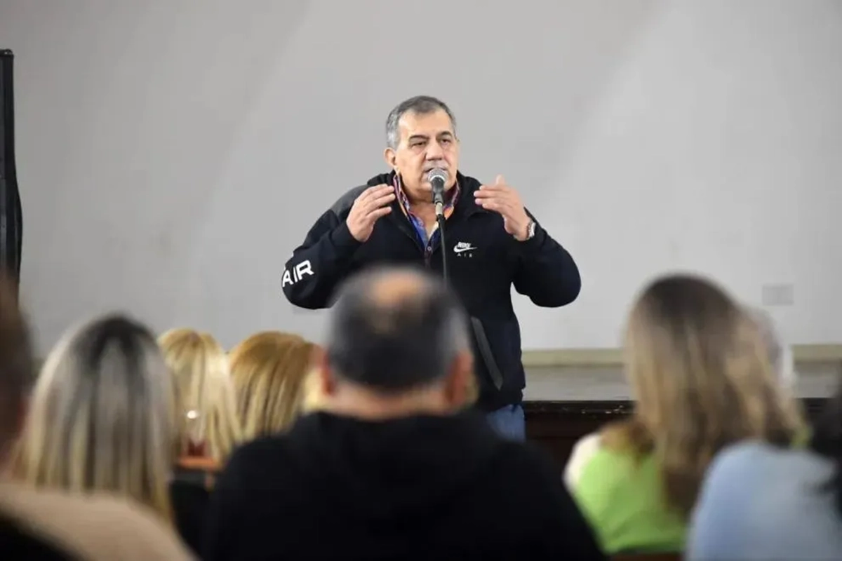 Jos&eacute; C&aacute;ceres, presidente del Partido Justicialista