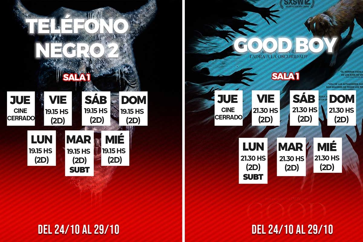 Cartelera semanal: del 24 al 29 de noviembre