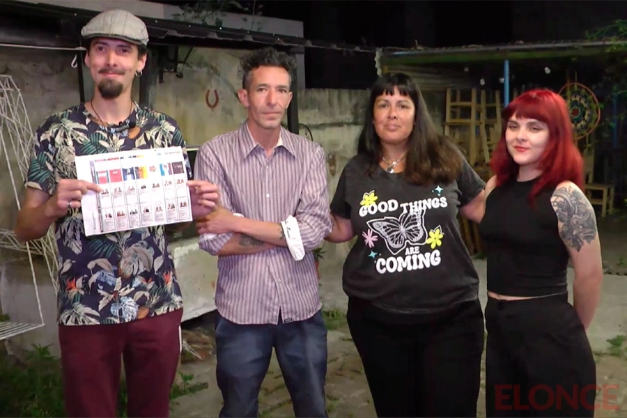 Los candidatos de la lista 13 del Nuevo MAS (Movimiento al Socialismo)