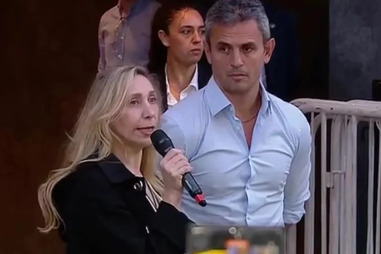 Karina Milei: “Estamos muy contentos, vamos a seguir esperando los números”