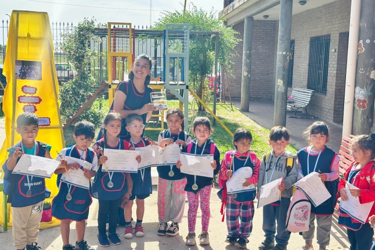 El jard&iacute;n Nazareth y el Hogar de Cristo unidos en un proyecto reconocido nacionalmente