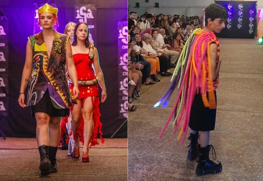 El desfile de indumentaria, atravesado por el eje de los artistas latinoamericanos