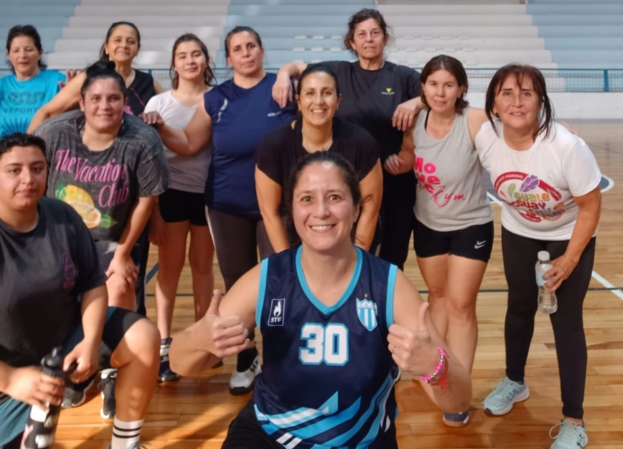 Entrenamiento en el Club Juventud Unida