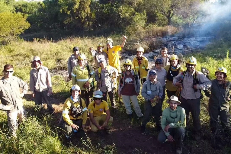 Agentes de Gualeguaych&uacute; fueron capacitados en prevenci&oacute;n de incendios forestales