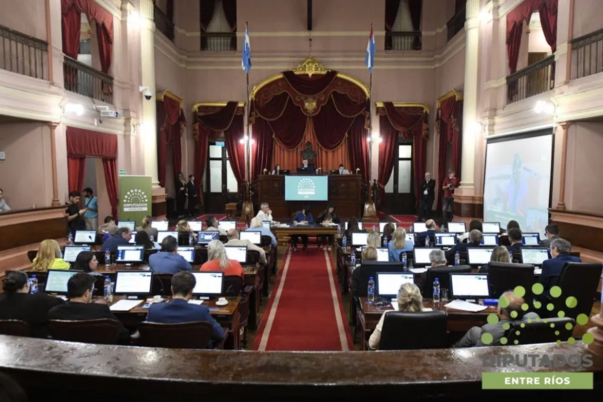 La C&aacute;mara de Diputados de Entre R&iacute;os